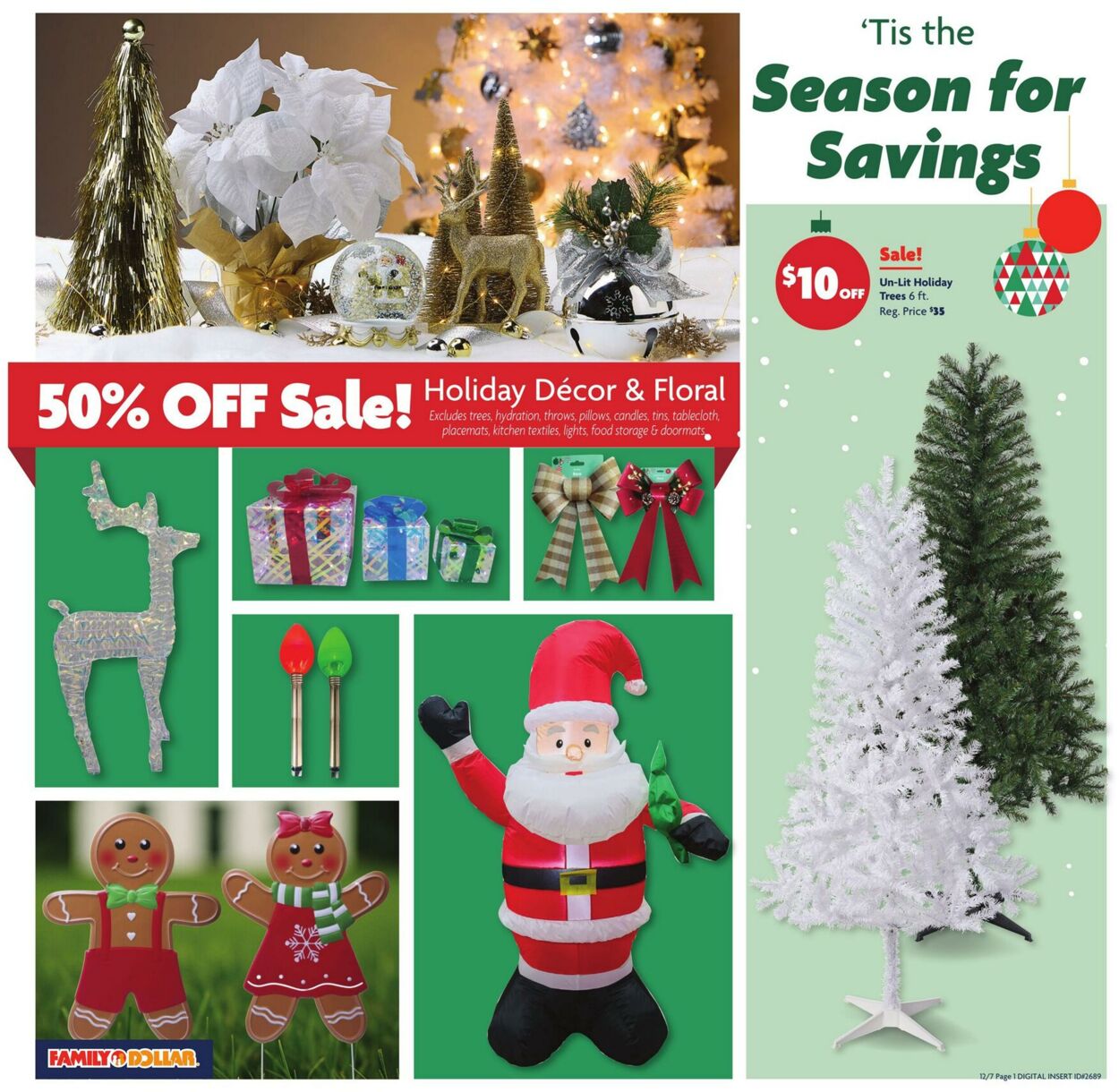 Catalogue Family Dollar from 12/07/2025