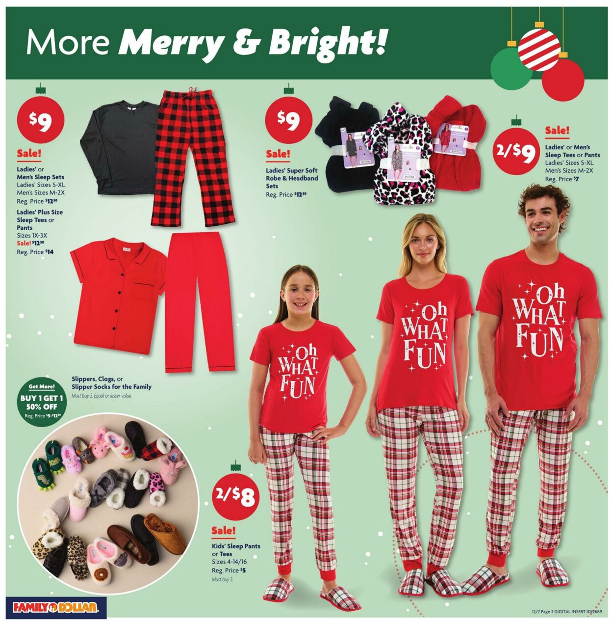 Catalogue Family Dollar from 12/07/2025