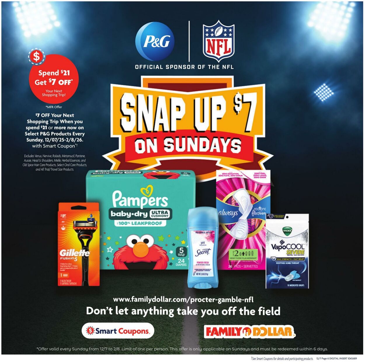 Catalogue Family Dollar from 12/07/2025