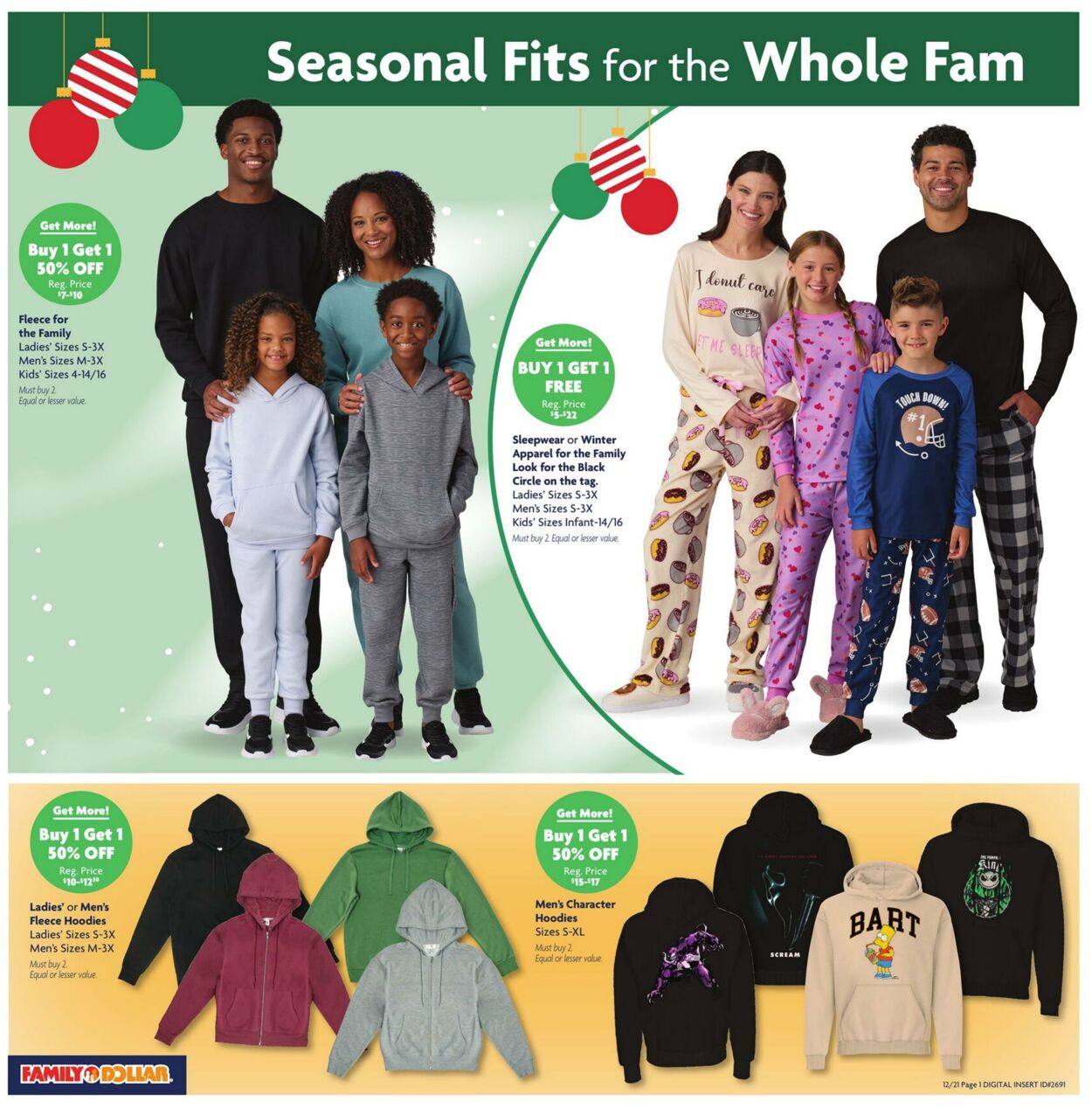 Catalogue Family Dollar from 12/21/2025