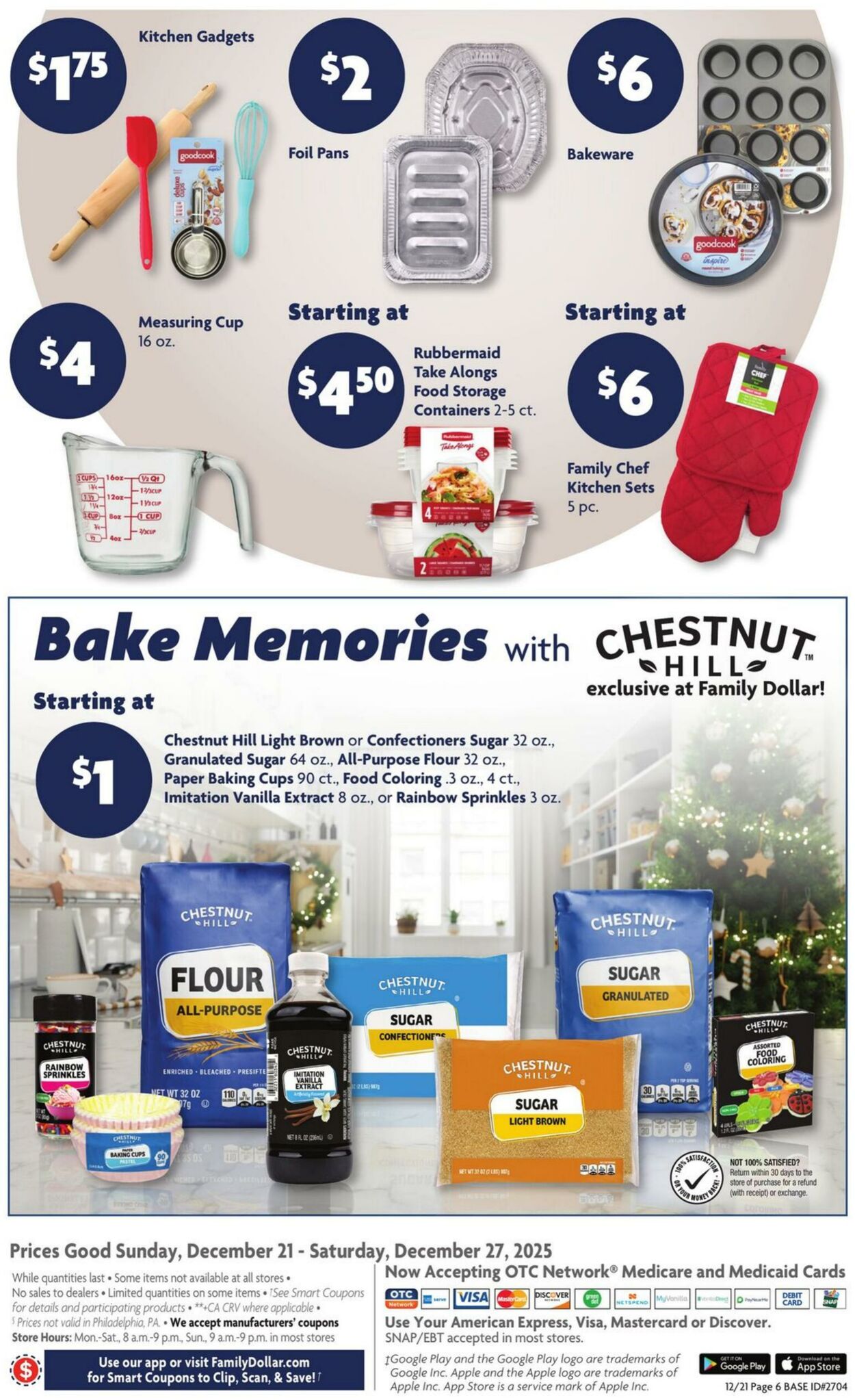 Catalogue Family Dollar from 12/21/2025