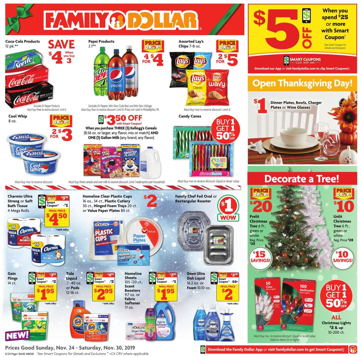 Family Dollar Holiday Ad 2019 Current weekly ad 11/24 11/30/2019