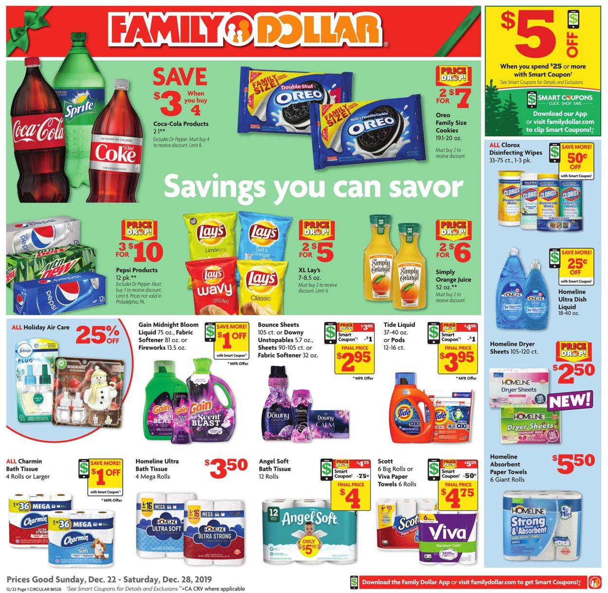 Catalogue Family Dollar - Holiday Ad 2019 from 12/22/2019