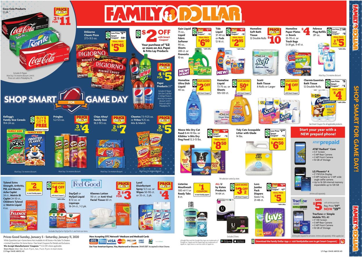 Catalogue Family Dollar from 01/05/2020
