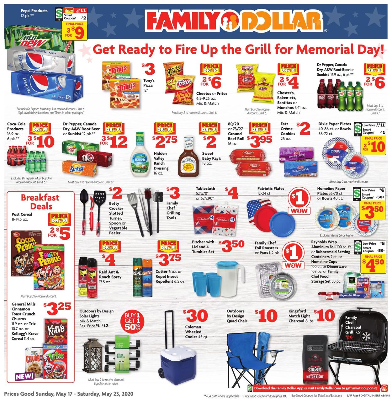 Catalogue Family Dollar from 05/17/2020