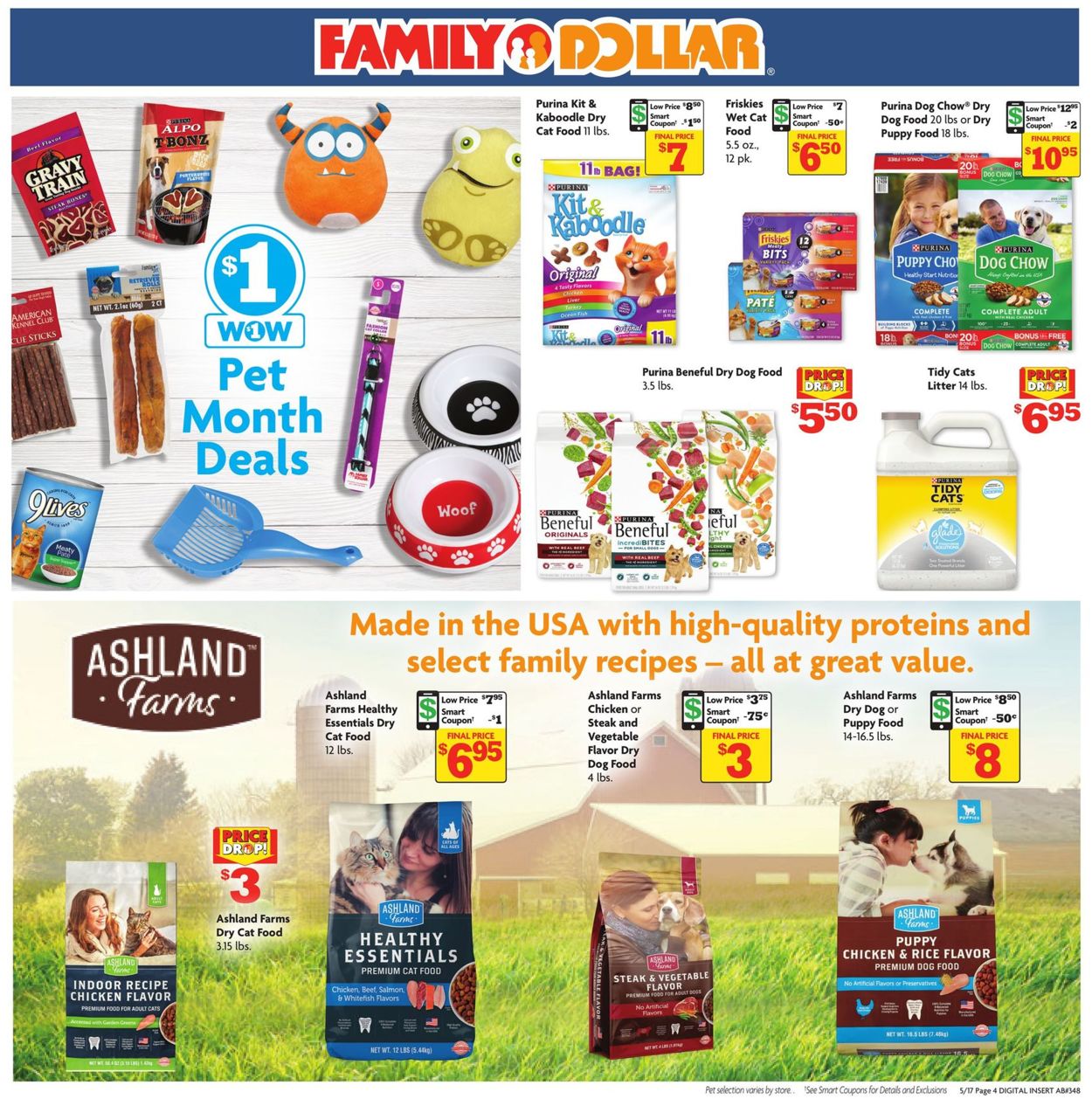Catalogue Family Dollar from 05/17/2020