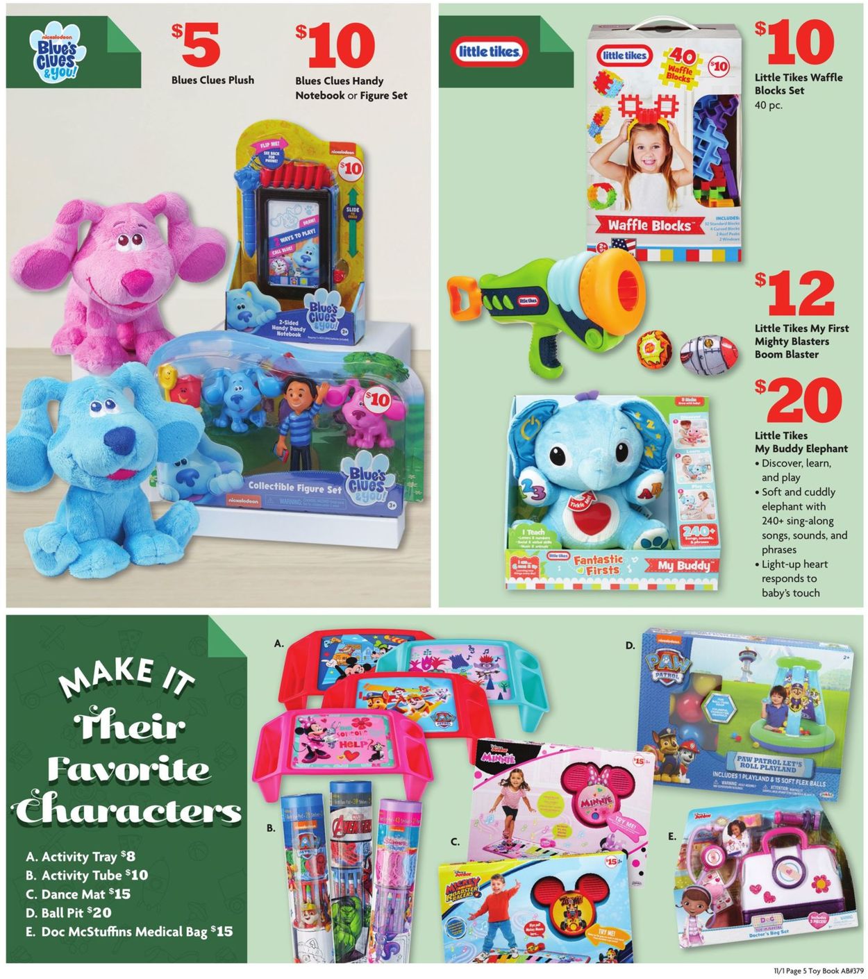 Catalogue Family Dollar Holiday 2020 from 11/01/2020