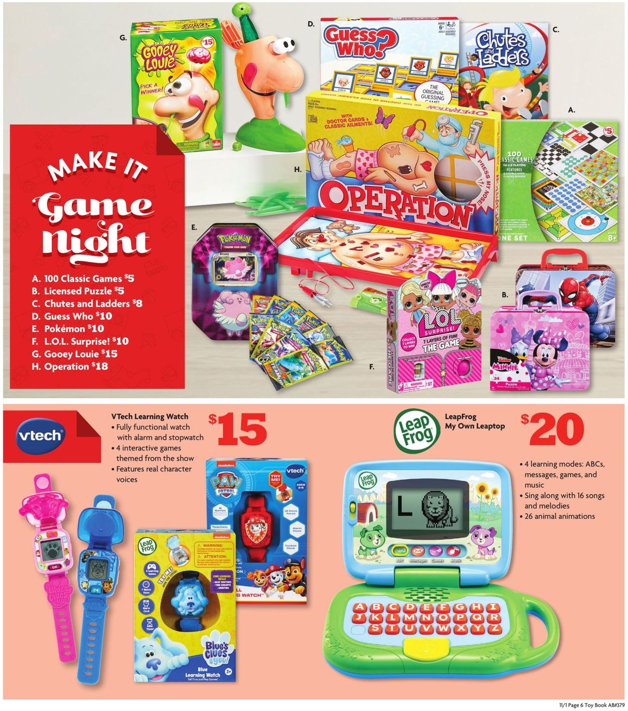 Catalogue Family Dollar Holiday 2020 from 11/01/2020