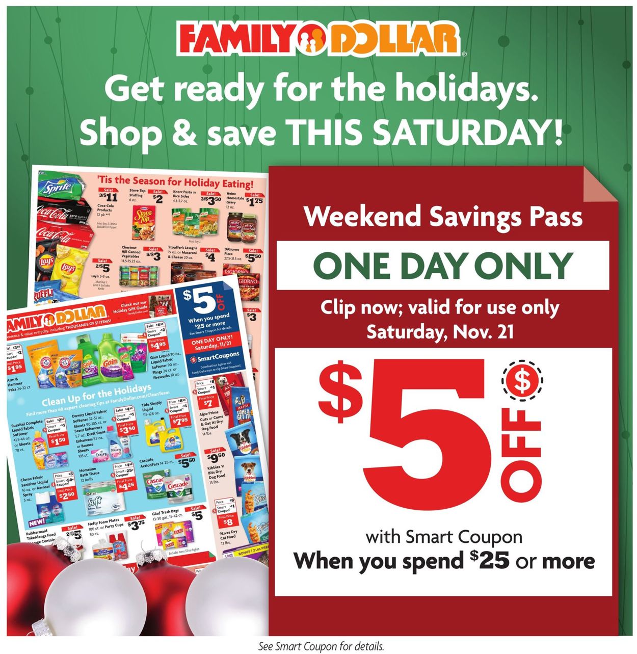 Family Dollar Holiday 2020 Current weekly ad 11/15 11/21/2020