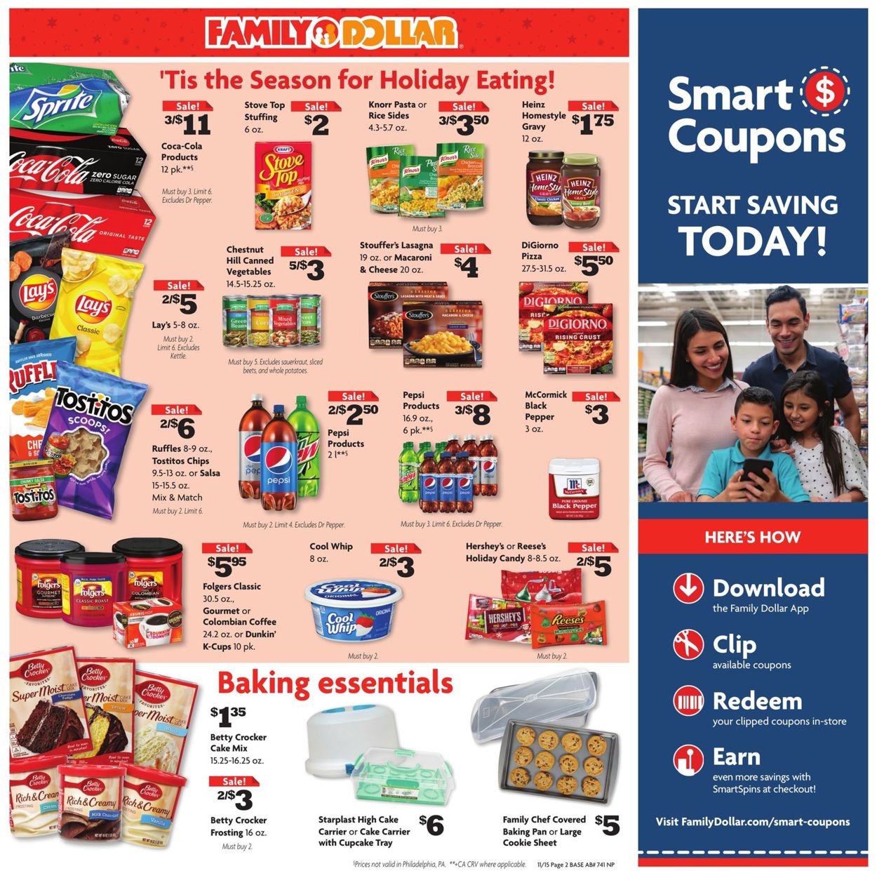 Family Dollar Holiday 2020 Current weekly ad 11/15 - 11/21/2020 [7 ...