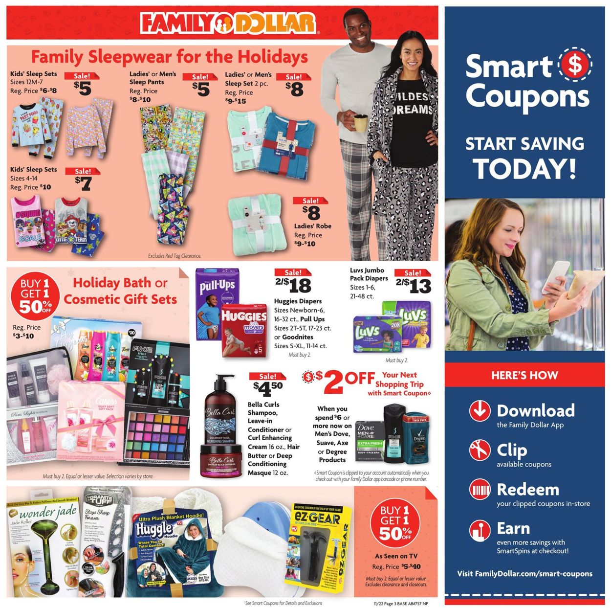 Family Dollar Black Friday 2020 Current weekly ad 11/22 11/28/2020