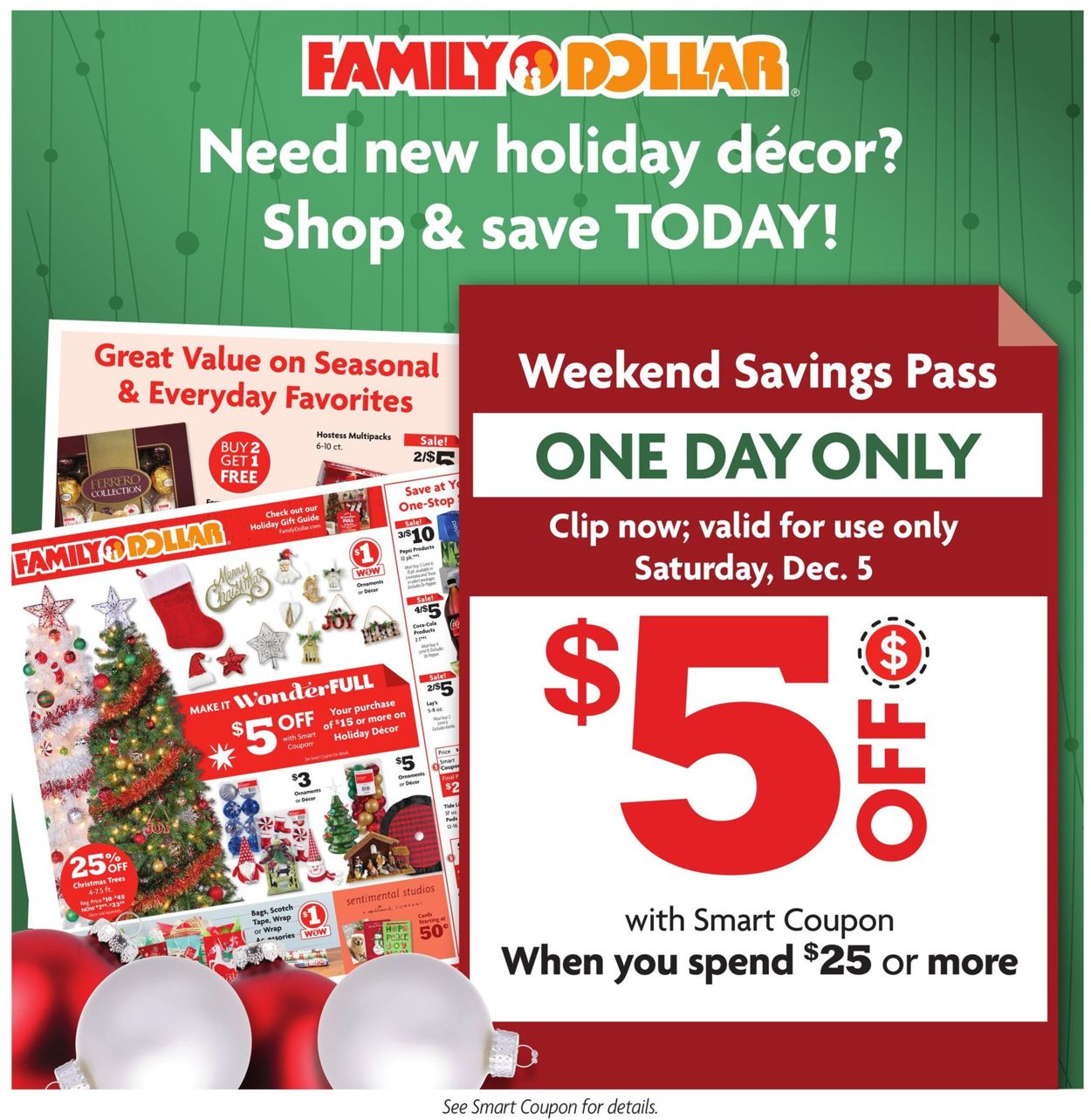 Catalogue Family Dollar - Holiday 2020 from 11/29/2020