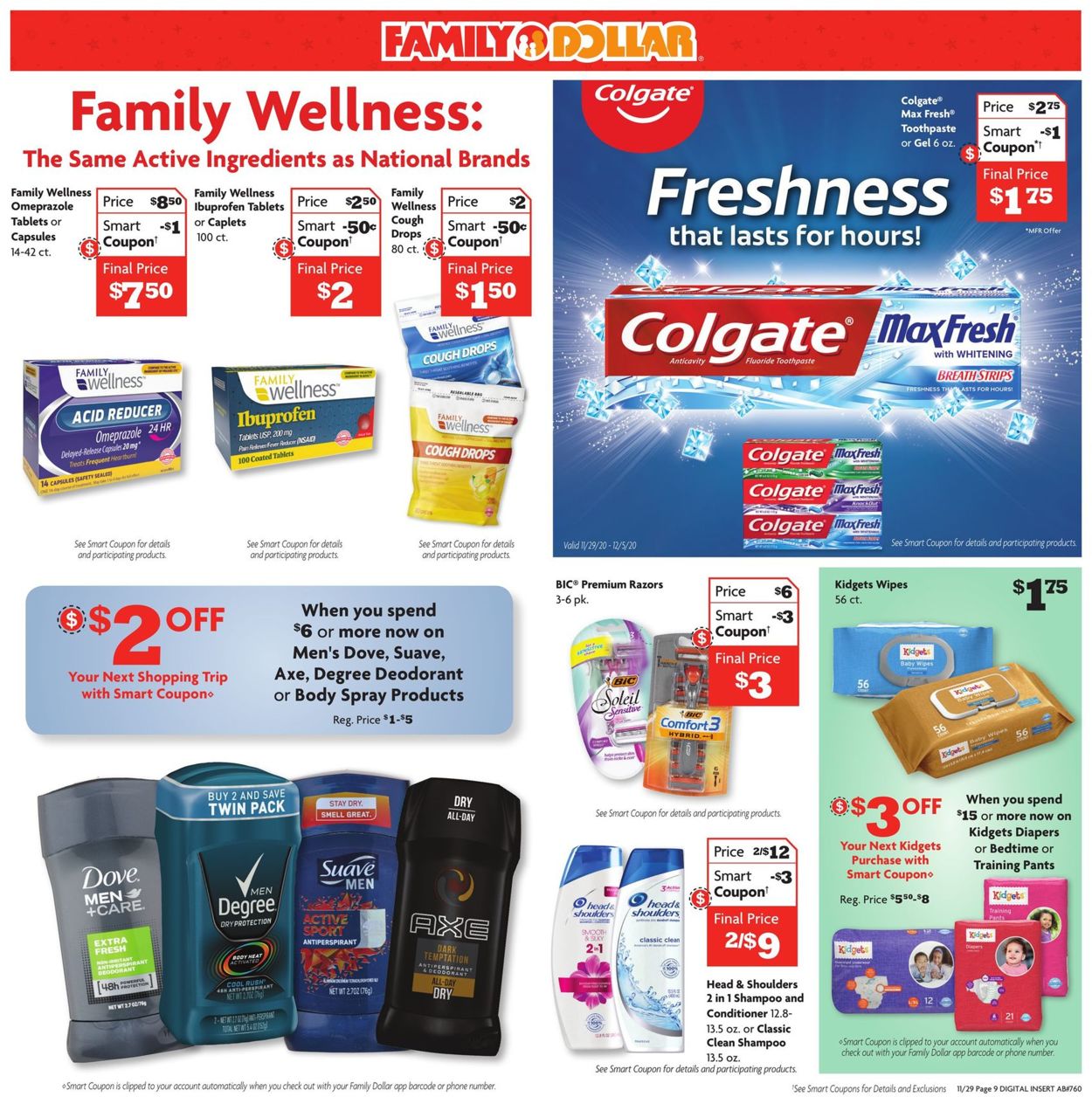Family Dollar Holiday 2020 Current weekly ad 11/29 12/05/2020 [12