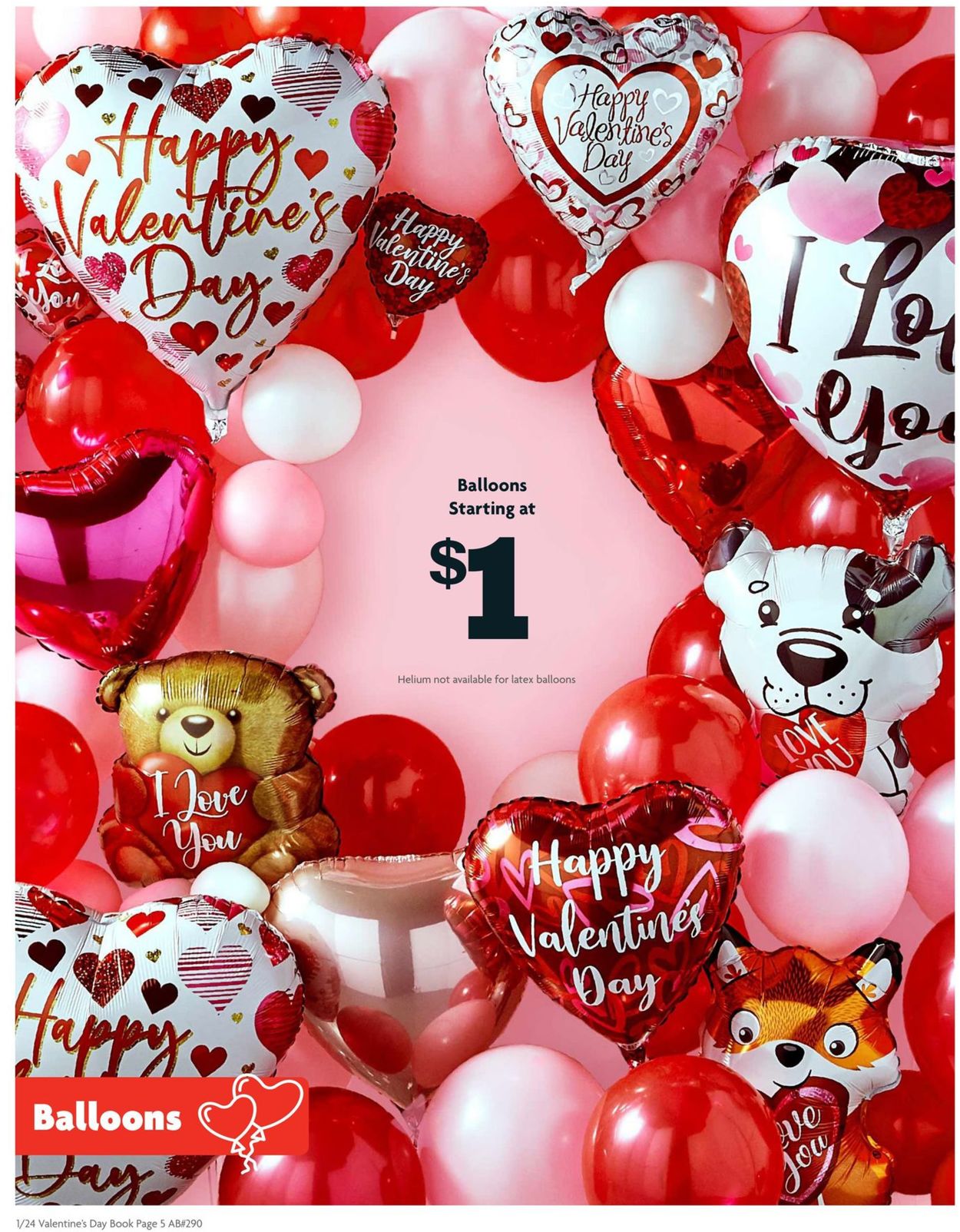 Catalogue Family Dollar Valentine's Day Book 2021 from 01/24/2021