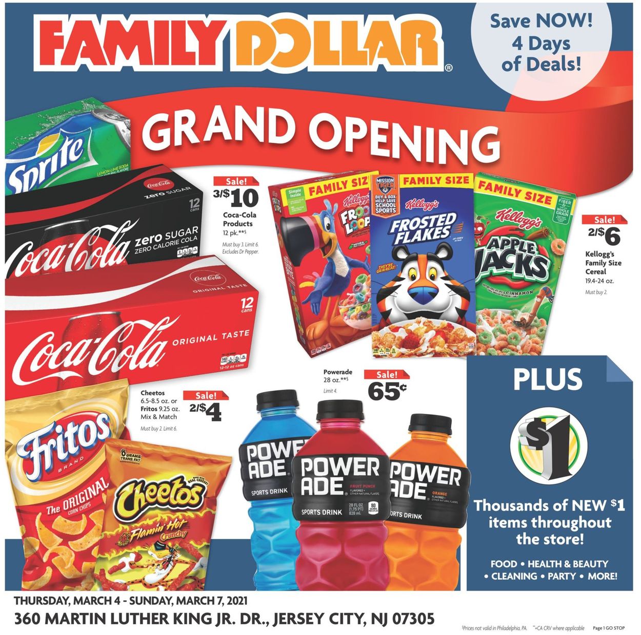 Family Dollar Current weekly ad 03/04 03/07/2021
