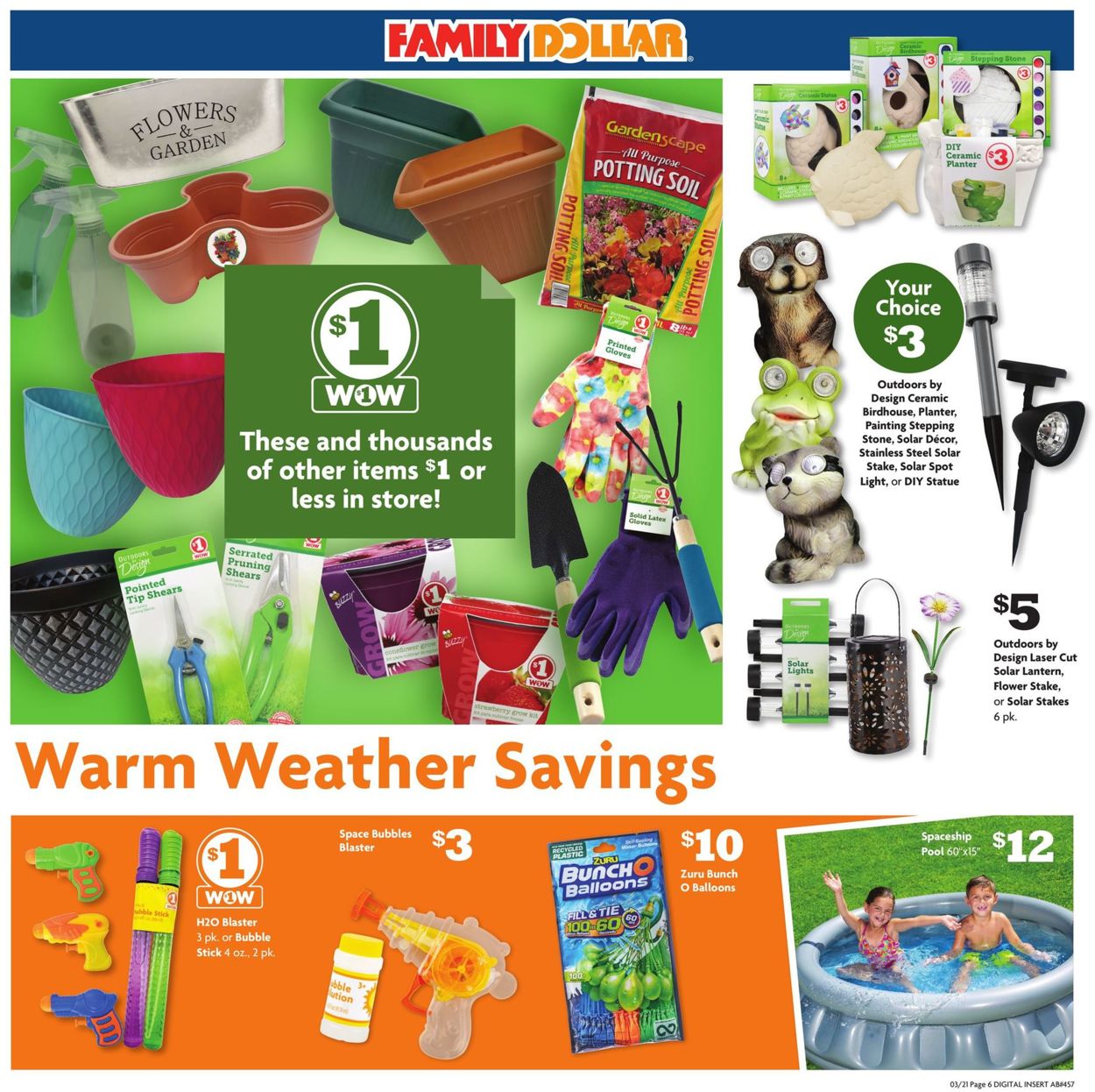 Catalogue Family Dollar - Easter 2021 from 03/21/2021