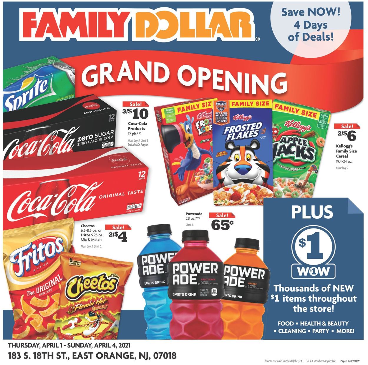 Family Dollar Easter 2021 Current weekly ad 04/01 04/04/2021