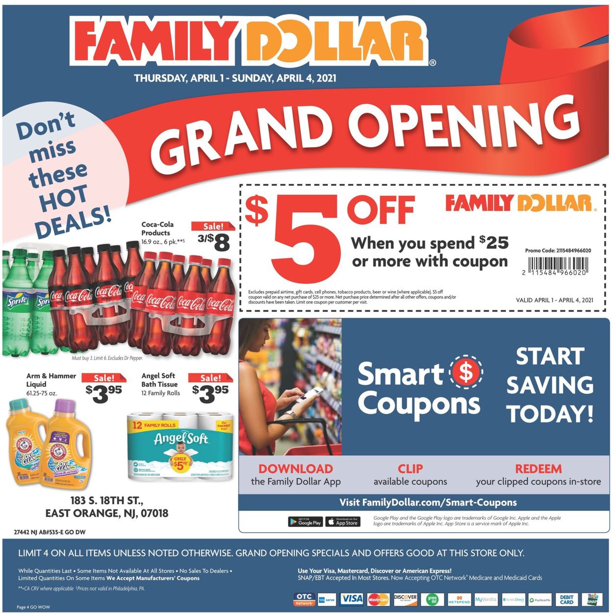 Catalogue Family Dollar - Easter 2021 from 04/01/2021