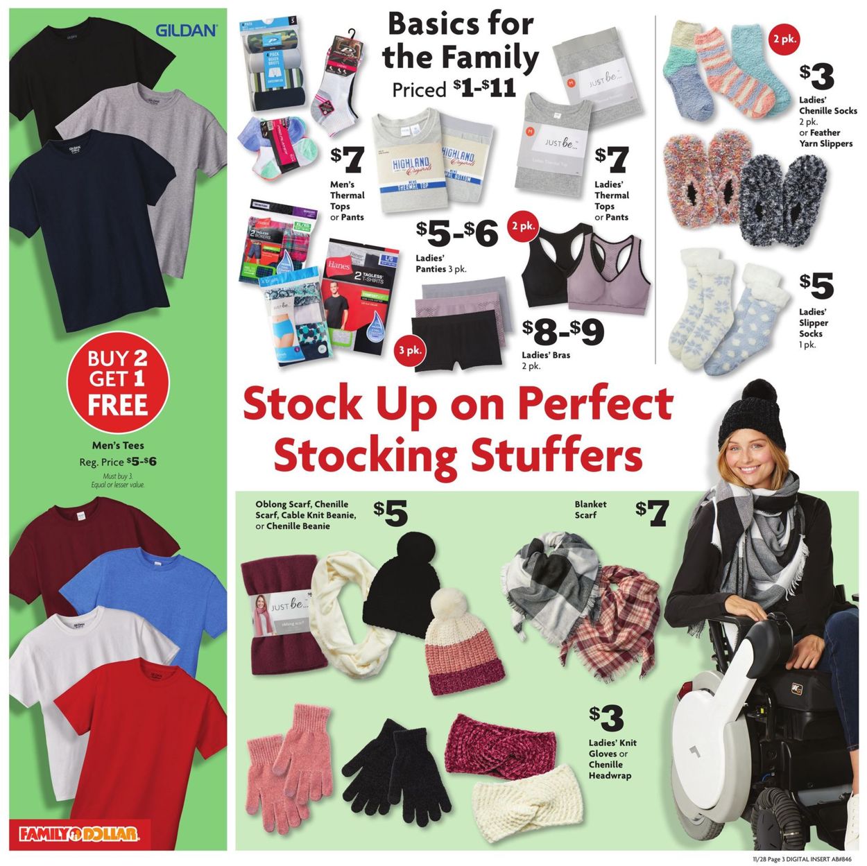 Catalogue Family Dollar CYBER WEEK 2021 from 11/28/2021