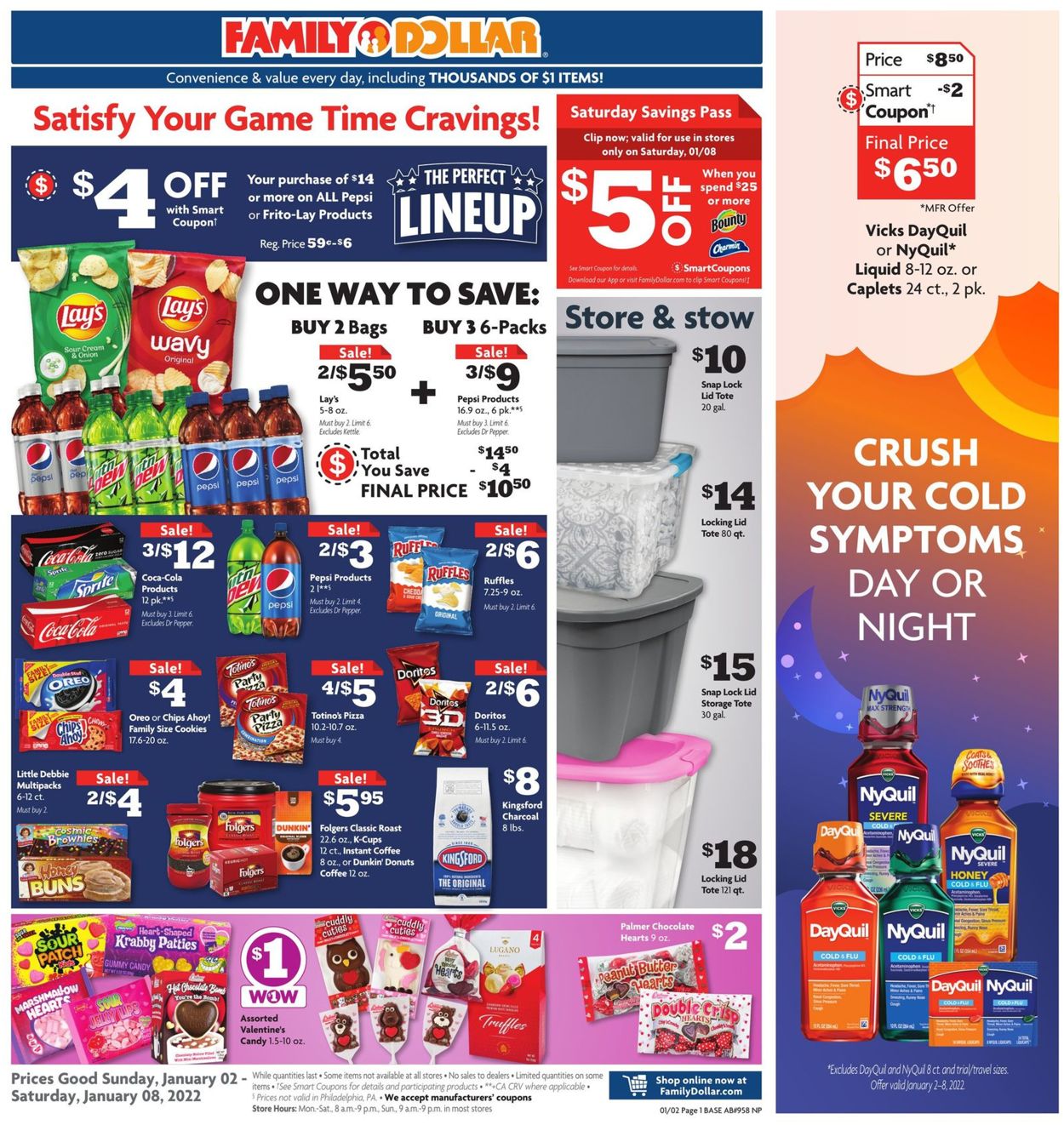 Family Dollar Current weekly ad 01/02 01/08/2022