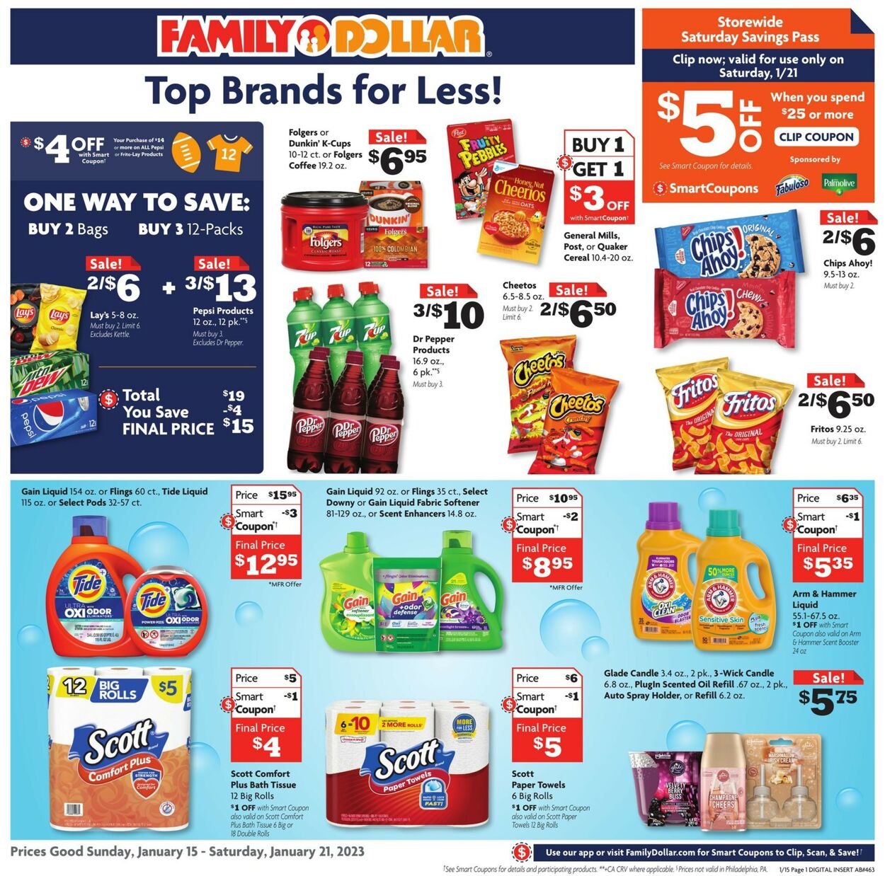 Family Dollar Current weekly ad 01/15 01/21/2023