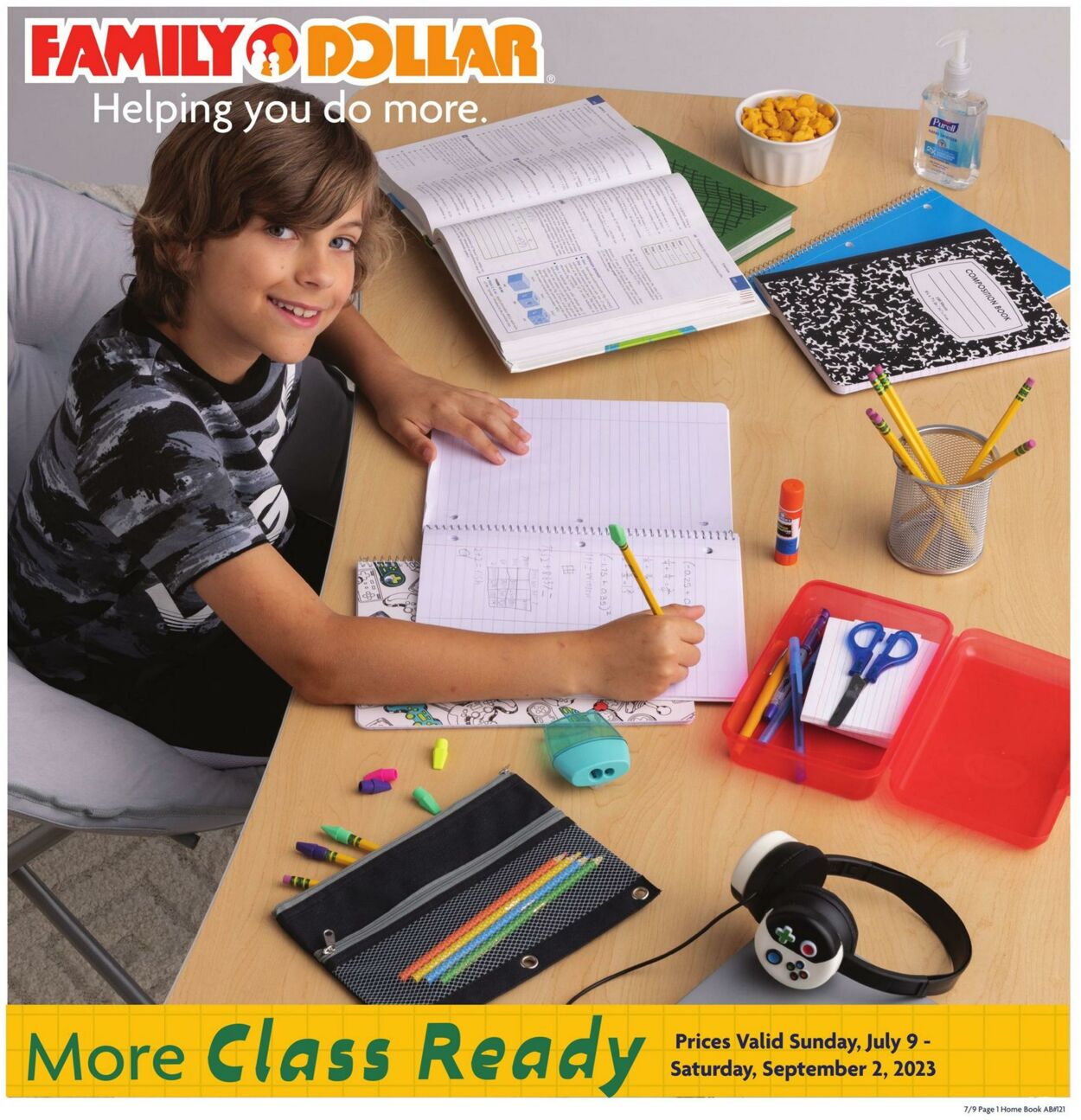 Catalogue Family Dollar from 07/09/2023