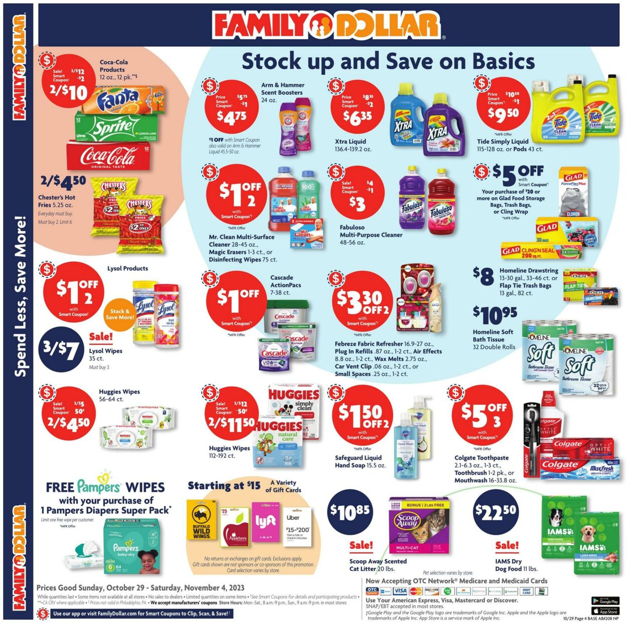 Catalogue Family Dollar from 10/29/2023