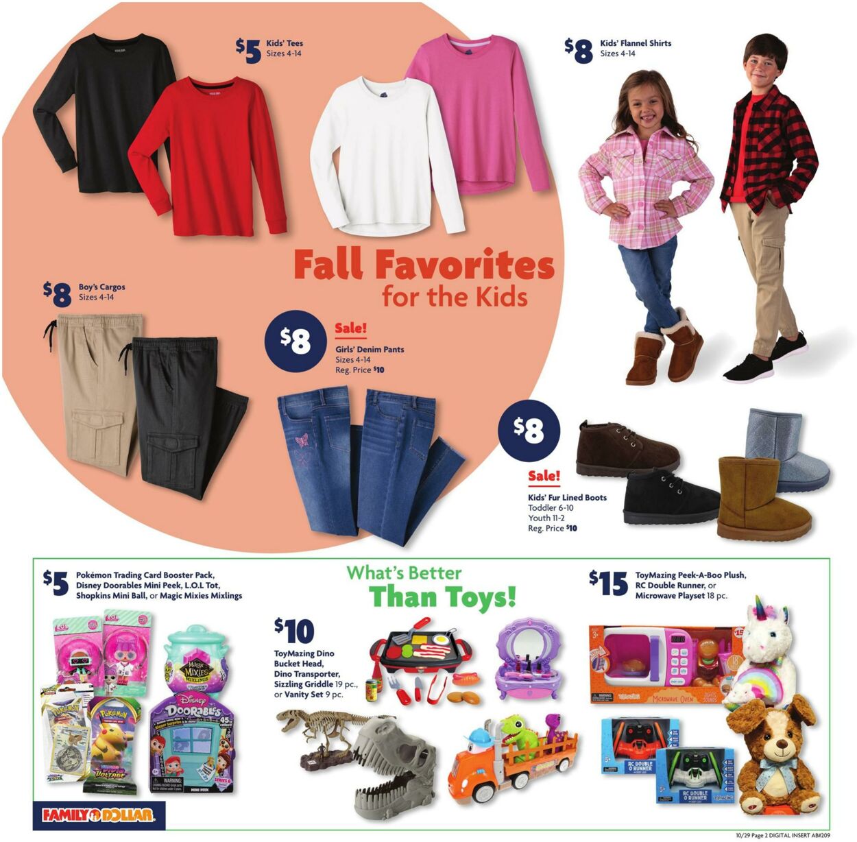 Catalogue Family Dollar from 10/29/2023