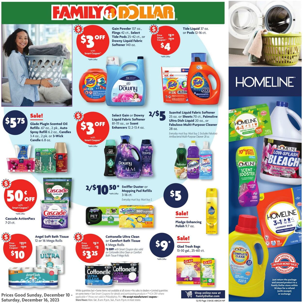 Catalogue Family Dollar from 12/10/2023