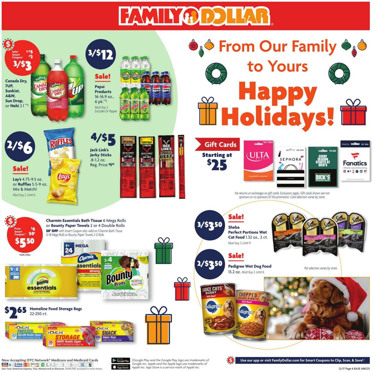 Catalogue Family Dollar from 12/17/2023