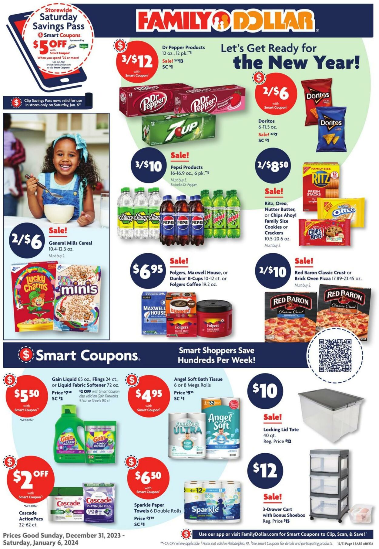 Catalogue Family Dollar from 12/31/2023