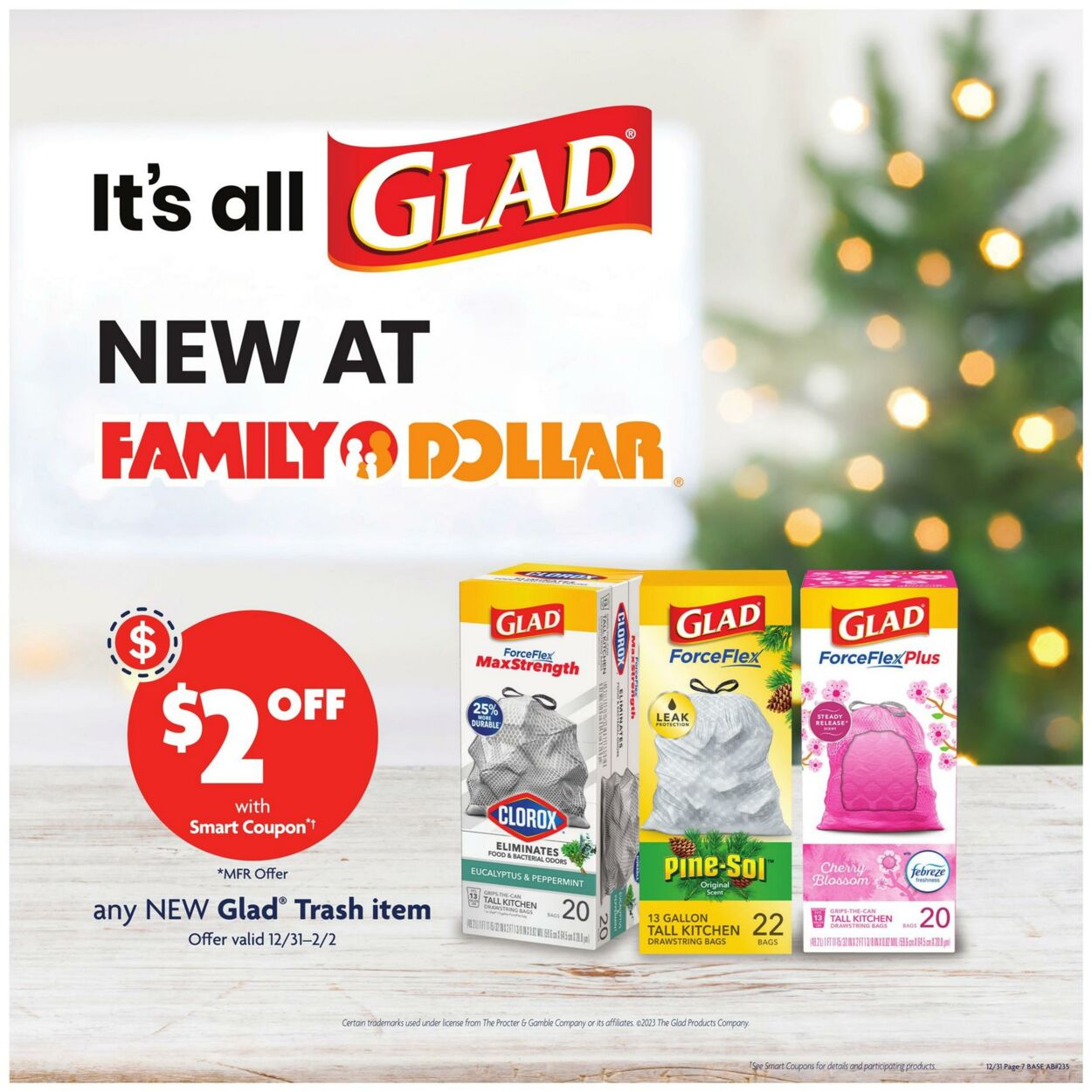 Catalogue Family Dollar from 12/31/2023