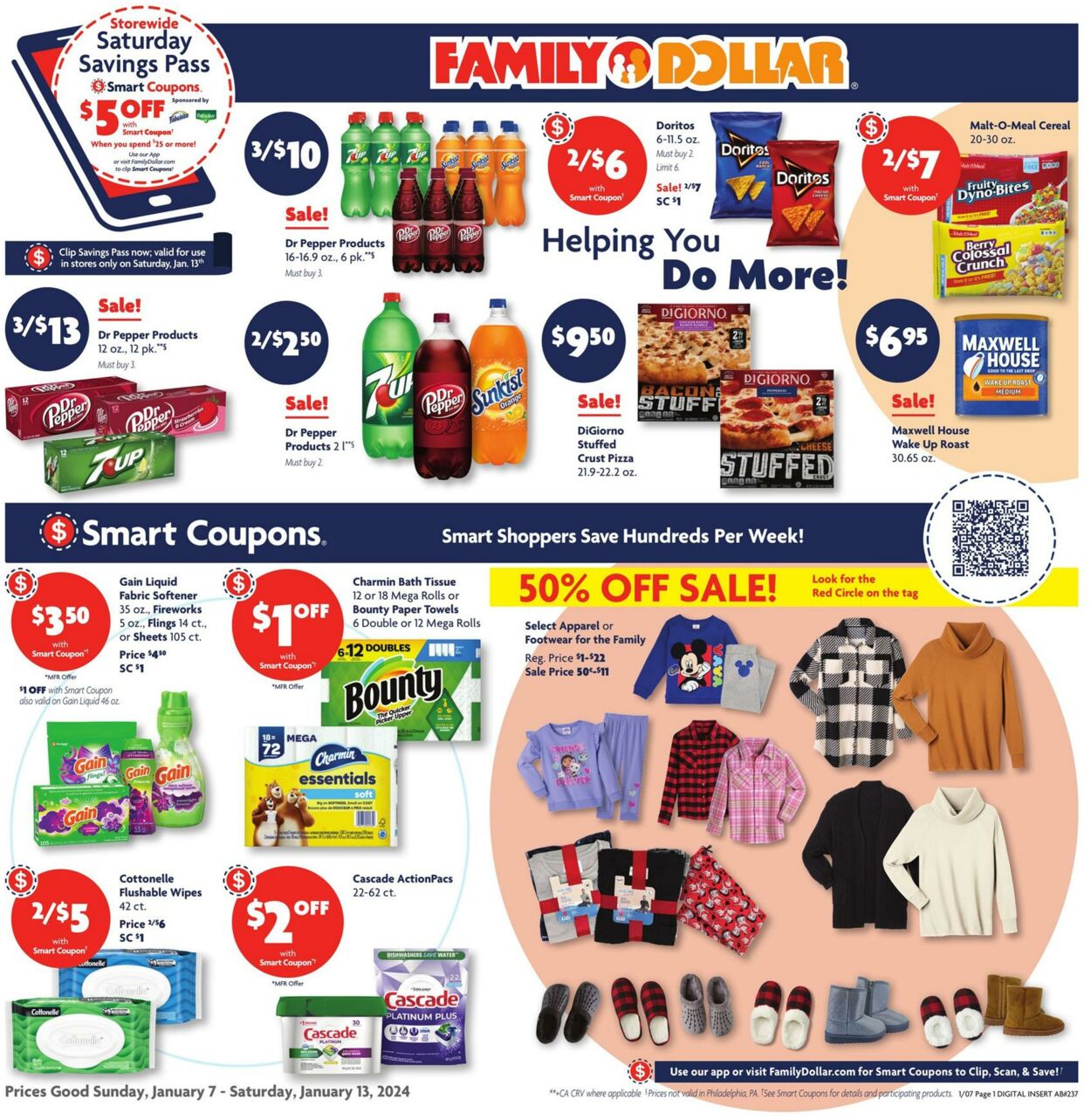 Catalogue Family Dollar from 01/07/2024