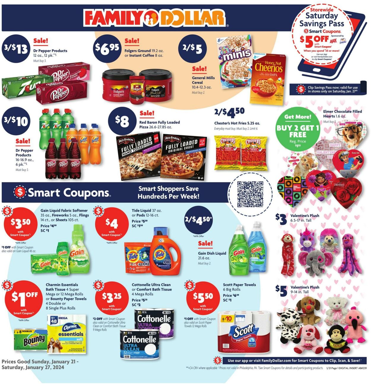 Catalogue Family Dollar from 01/21/2024