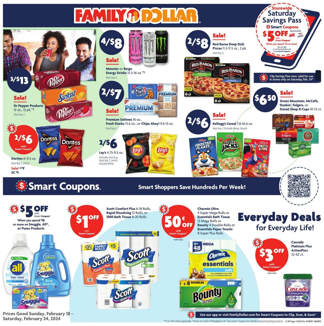 Catalogue Family Dollar from 02/18/2024