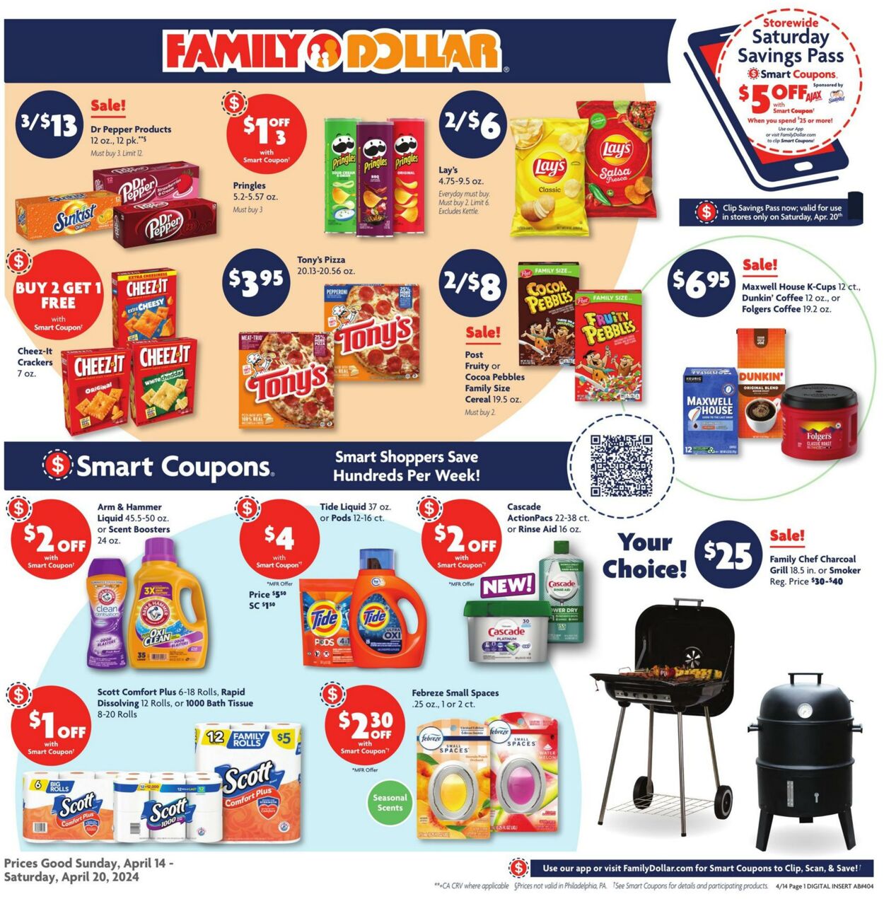 Catalogue Family Dollar from 04/14/2024