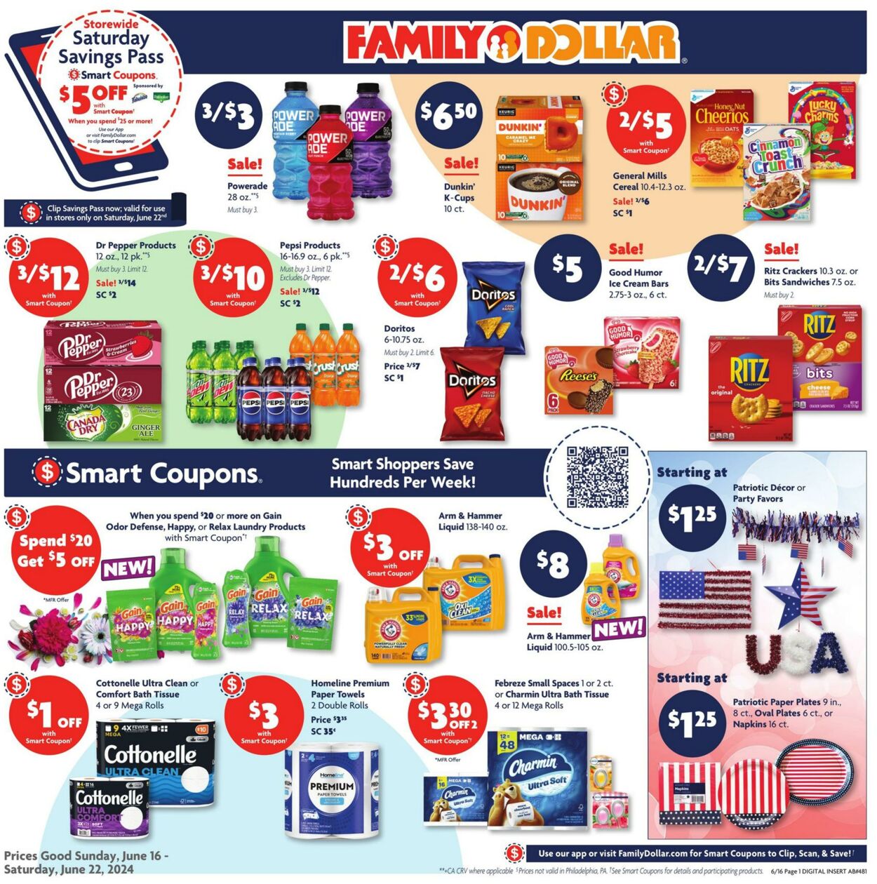 Catalogue Family Dollar from 06/16/2024