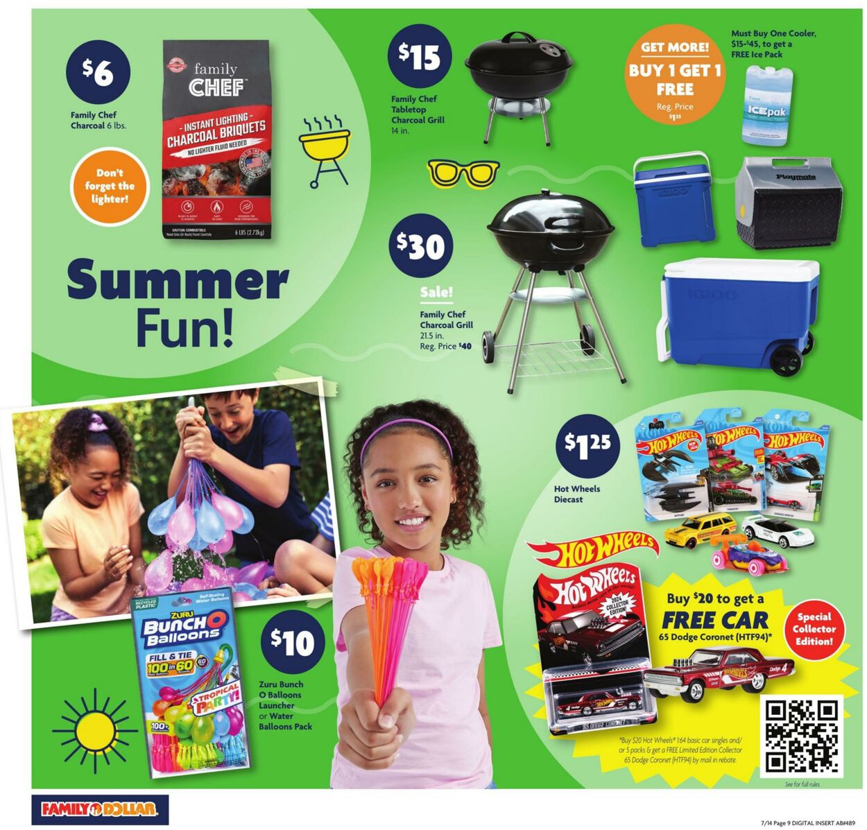 Catalogue Family Dollar from 07/14/2024