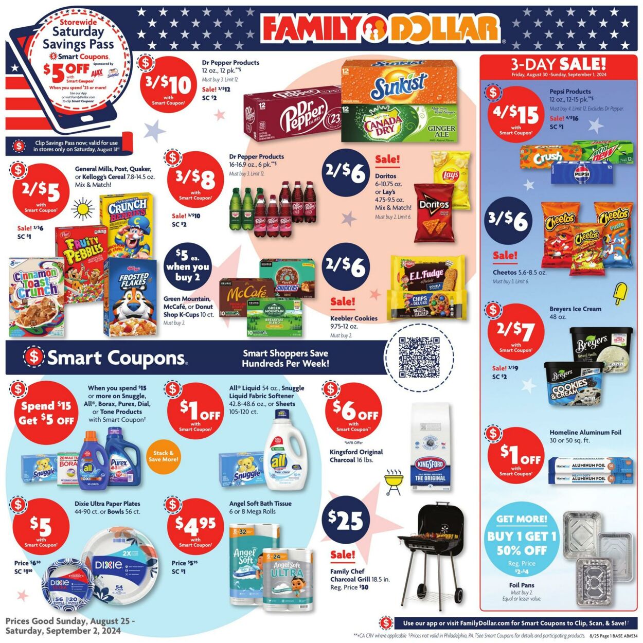 Catalogue Family Dollar from 08/25/2024