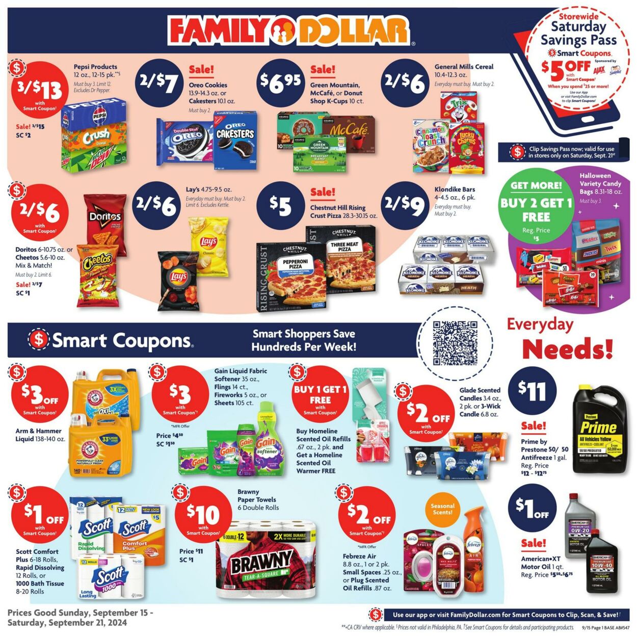 Catalogue Family Dollar from 09/15/2024