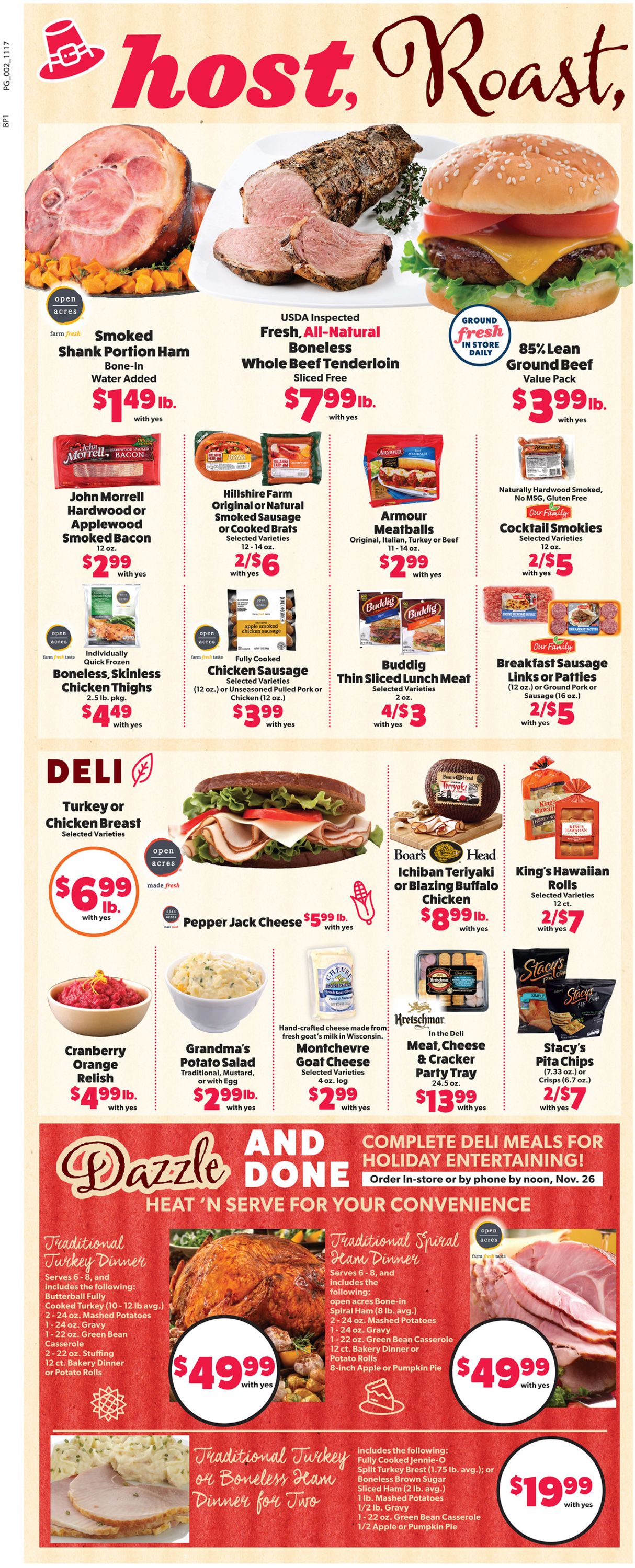 Catalogue Family Fare -  Thanksgiving Ad 2019 from 11/17/2019