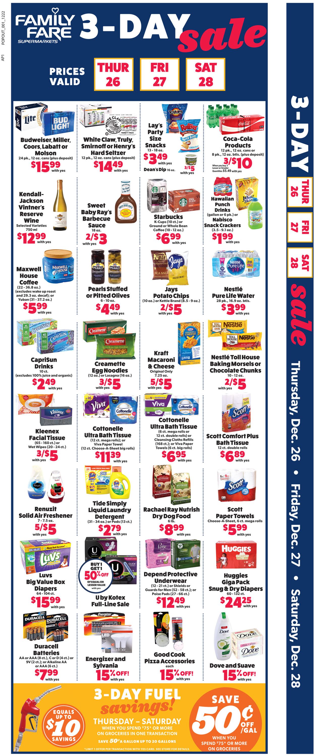 Catalogue Family Fare - Christmas Ad 2019 from 12/22/2019