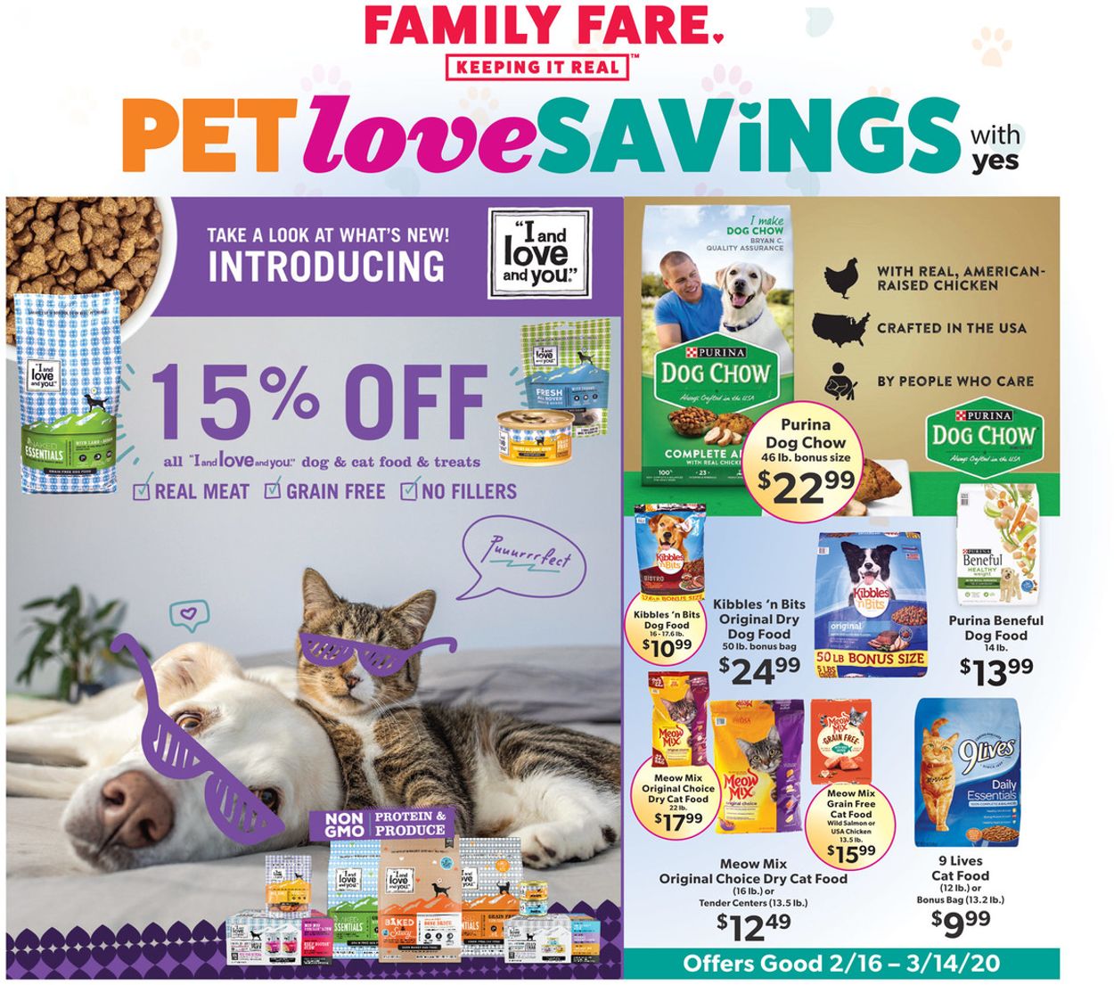 Catalogue Family Fare from 02/16/2020