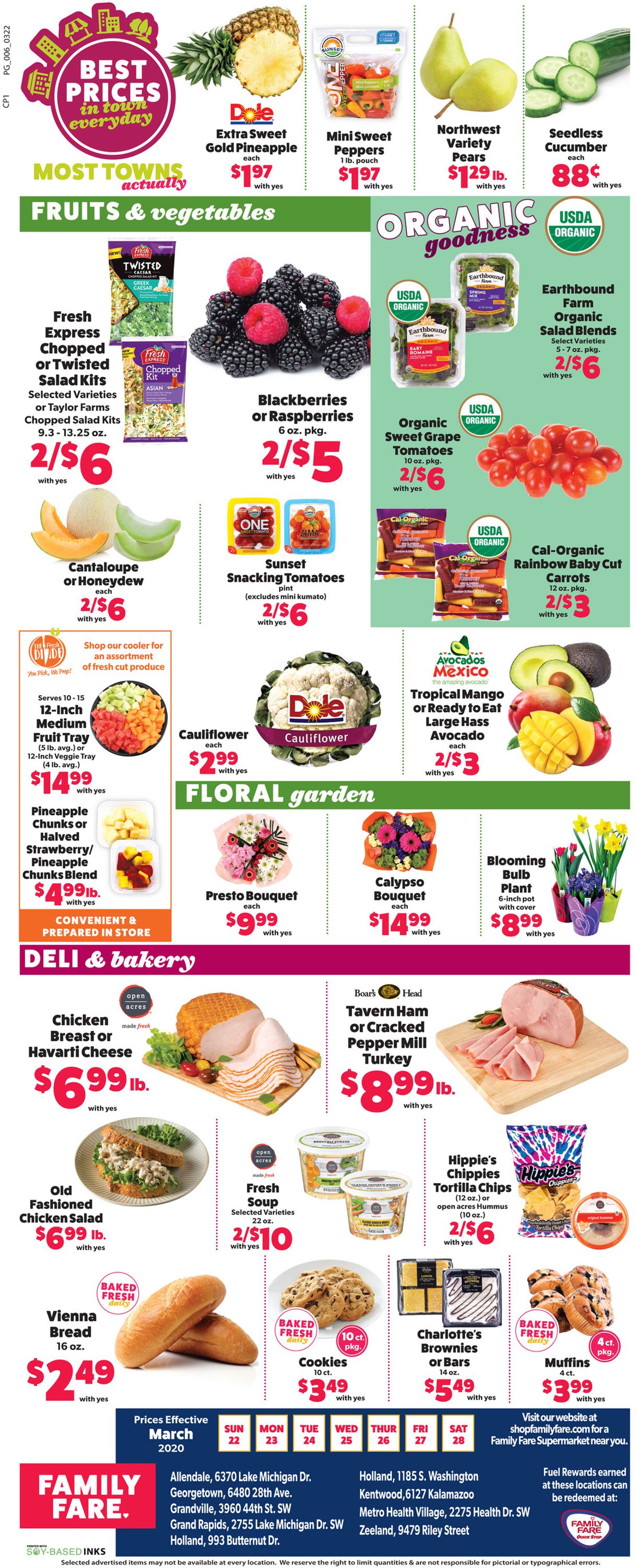 harvest fare weekly ads