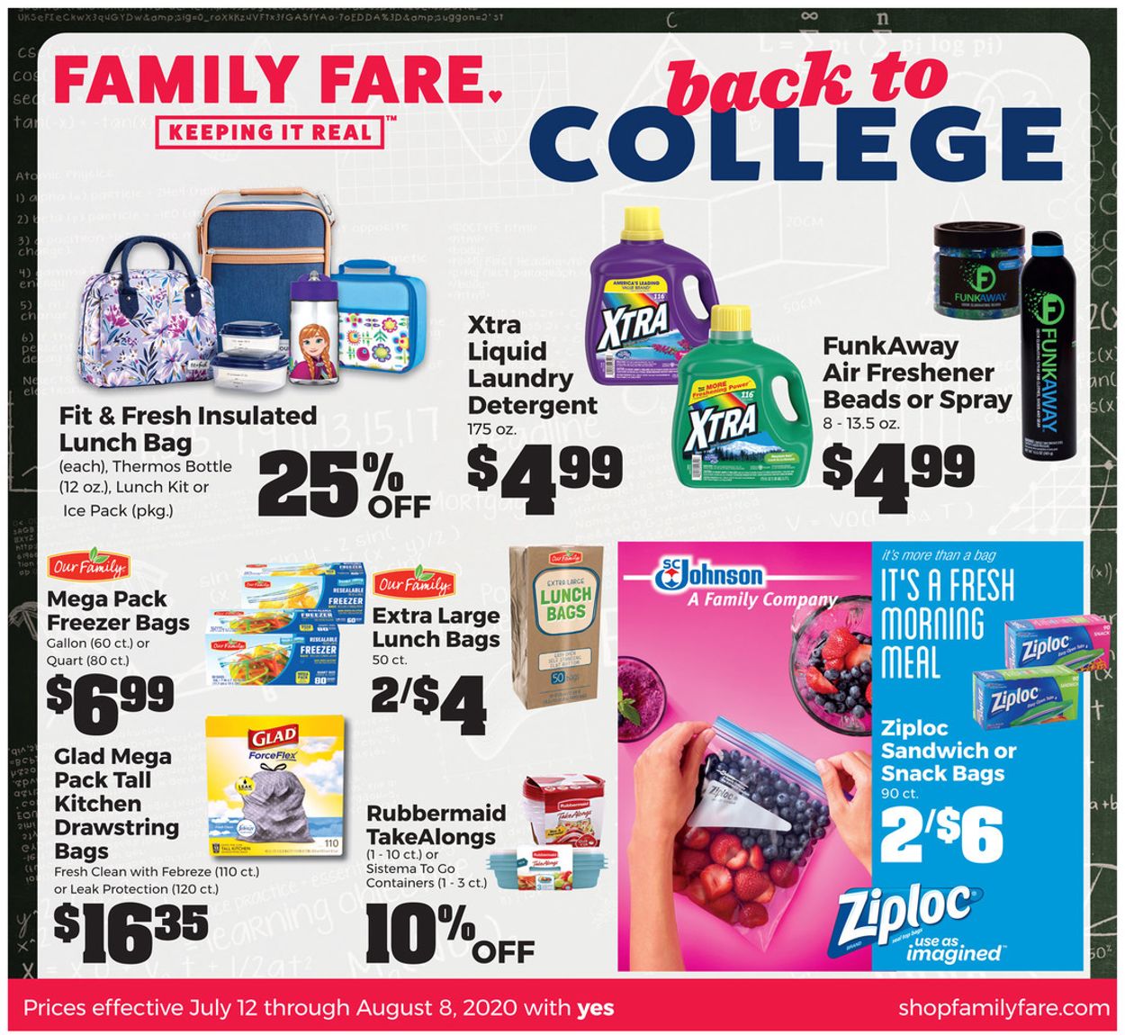 Catalogue Family Fare from 07/12/2020