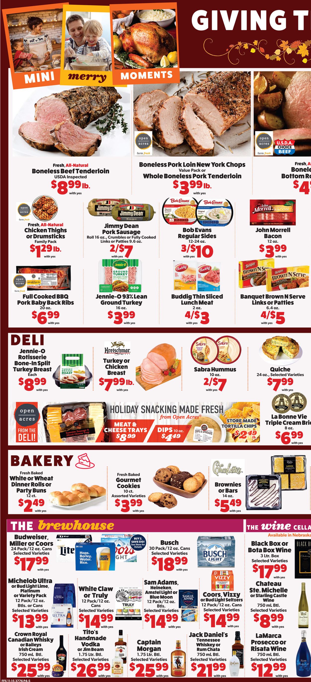 Catalogue Family Fare Thanksgiving ad 2020 from 11/18/2020