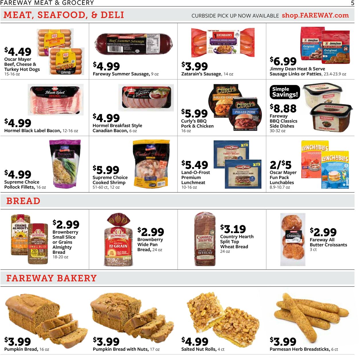 Catalogue Fareway from 10/13/2024