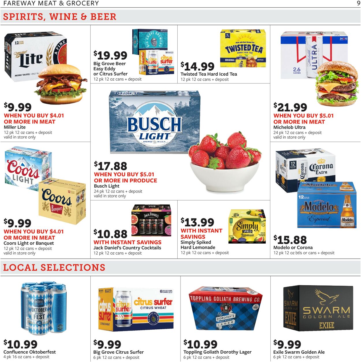 Catalogue Fareway from 10/27/2024