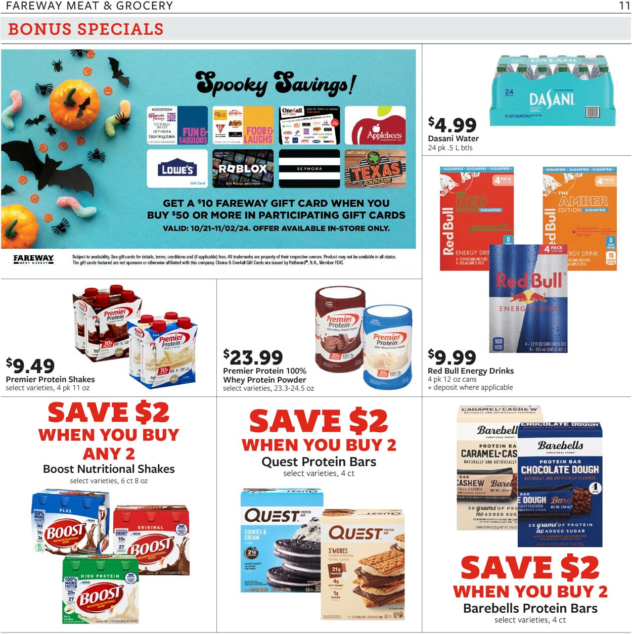 Catalogue Fareway from 10/27/2024