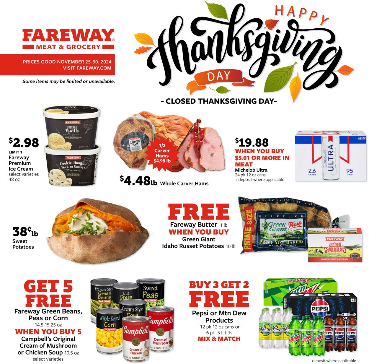 Catalogue Fareway from 11/24/2024